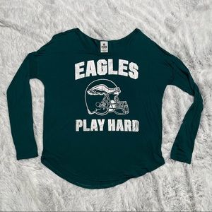 VS PINK Philadelphia Eagles Long Sleeve Tee